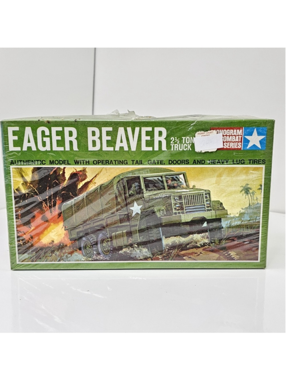 SEALED 1966 Monogram Eager Beaver 2½ Ton Truck Model Kit. Survivor. USA